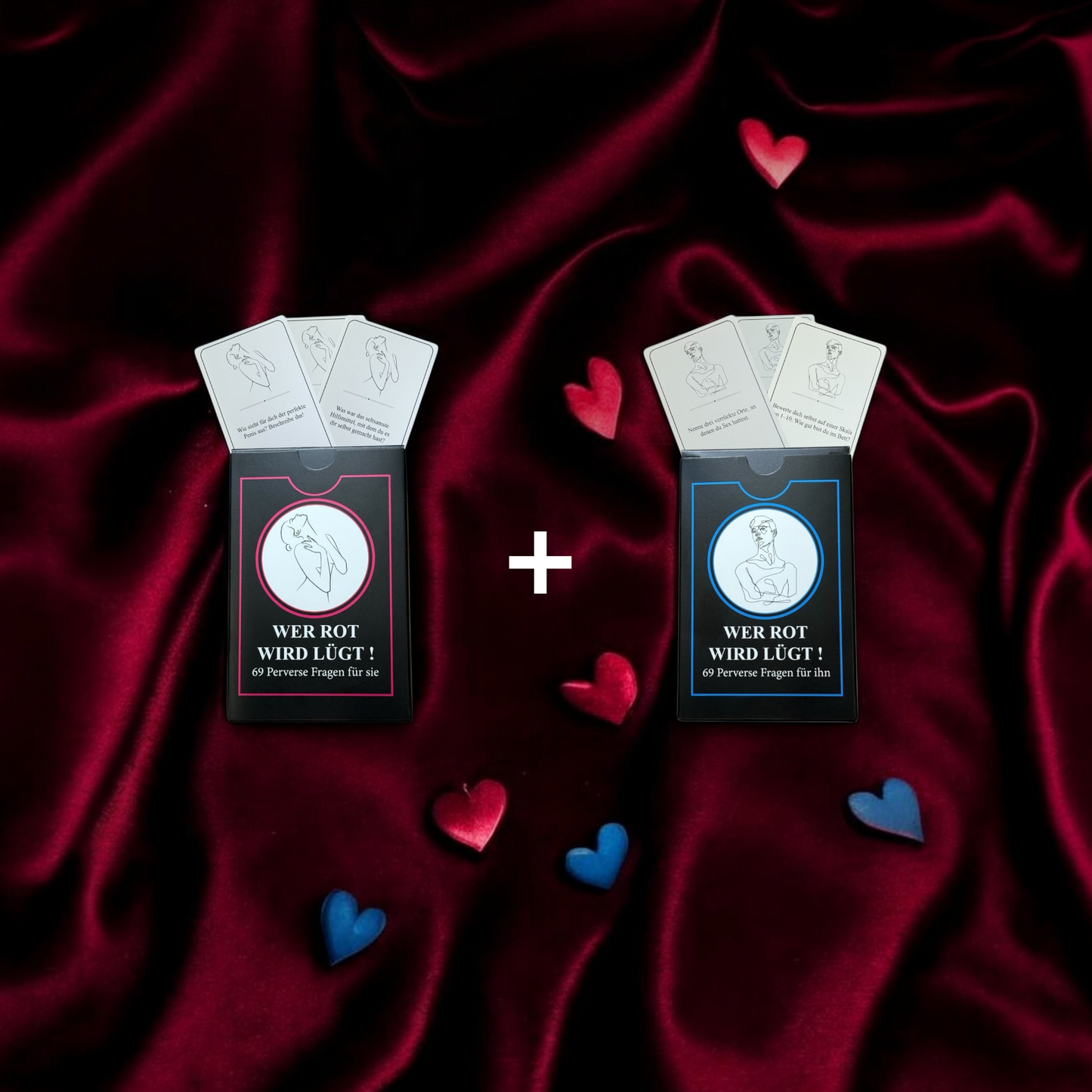 WER ROT WIRD LÜGT BUNDLE I 69 + 69 KARTEN